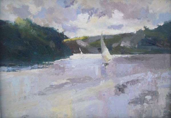 - Oil on Paper, Painting by Will Nash, measuring 20 x 29 cm (H x W) framed at 35 x 43 cm £375